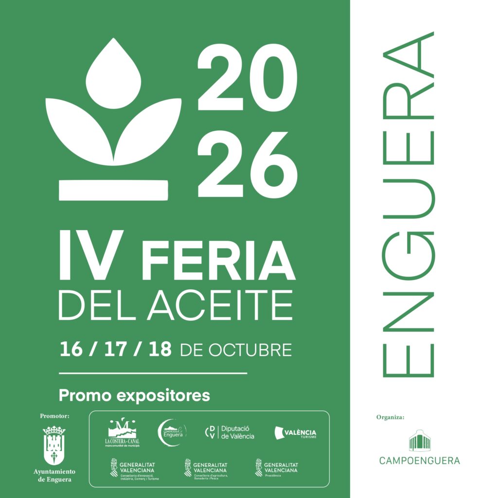 promo expositores feria del aceite de enguera 2026