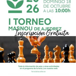I Torneo Masnou de Ajedrez | Feria del Aceite de Enguera 2026